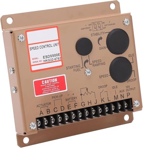 ESD5500E Electronic Engine Governor, Closed Loop Generator Speed Controller, Corrosions and Temperature Resistant, All Weather Reliability in Kuwait