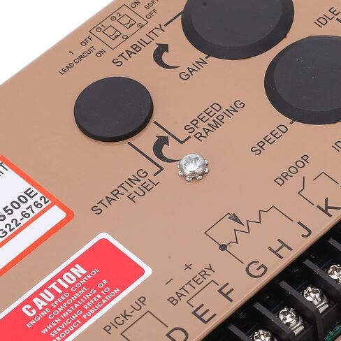 ESD5500E Electronic Engine Governor, Closed Loop Generator Speed Controller, Corrosions and Temperature Resistant, All Weather Reliability in Kuwait