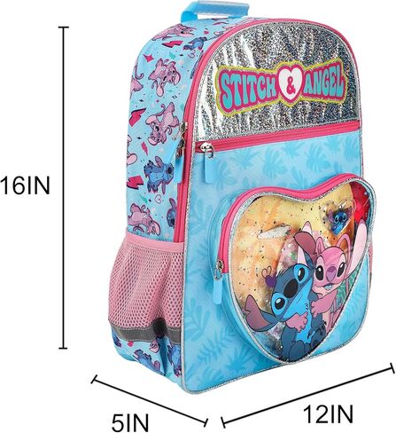 مجموعة قيمة العناية بالظهر من Disney's Stitch and Angel 5-Piece 16 " in Kuwait