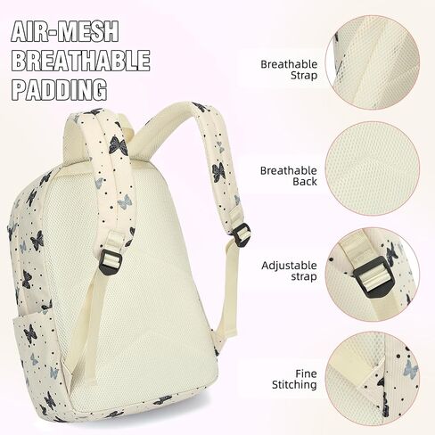 Corduroy School Backpacks for Girls, kids 3in1 Bookbag Set School Bags with Lunch Box and Pencil Bag Laptop Backpack for Women (Leopard) in Saudi Arabia