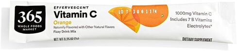 365 by Whole Foods Market, Effervescent C Powder, Orange Stick Pack, 7.8 Ounce in Saudi Arabia