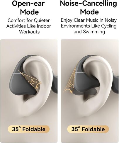 NANK Runner Diver2 Pro - Bone Conduction Headphones with Noise Cancelling Mode, IP69 Swimming Headphones, Bluetooth 5.4 & 32GB MP3 Player, Open Ear Headphones with Mic, Fit for Sports in Saudi Arabia