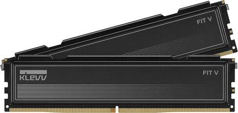 KLEVV FIT V DDR5 32GB (2x16GB) 6000MHz CL32 1.35V ذاكرة الوصول العشوائي المخصصة للألعاب SK Hynix Chip XMP 3.0 / AMD EXPO Ready (KD5AGU880-60A320F) in Kuwait