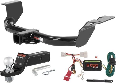CURT Class 3 Trailer Hitch Tow Package with 2in Ball for 2012-2016 Honda CR-V in Saudi Arabia