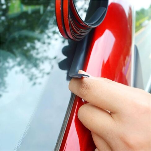 Car Rubber Seals Edge Sealing Strips Auto Roof Windshield Car Rubber Sealant Protector Seal Strip Window Seals for Auto(19mm x 2M) in Saudi Arabia