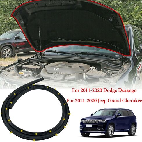 الشريط الأمامي لختم غطاء محرك السيارة لعام 2011-2020 إكسسوارات سيارات Rubber لـ #68070493AA in Saudi Arabia