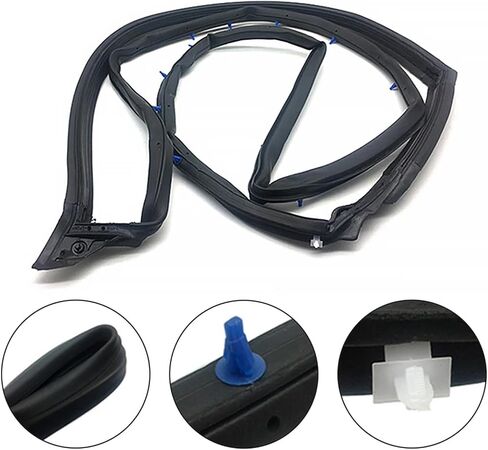 For 2006 2007 2008 2009 2010 2011 Car Door Weatherstrip Moulding Seal Strip Front Left Door Seal 72350-SNE-A01 in Saudi Arabia