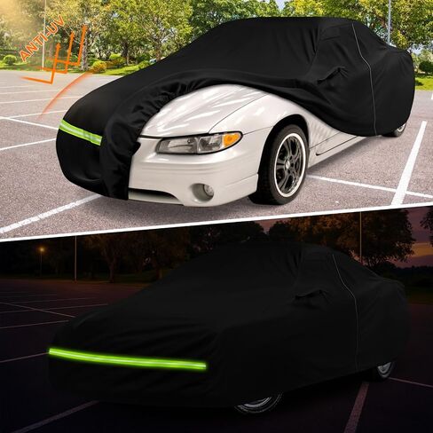 Car Cover Compatible with 1978-2008 Pontiac Grand Prix/Prix GTP, Custom Fit 300D Oxford with Cotton All Weather Full Car Cover in Saudi Arabia
