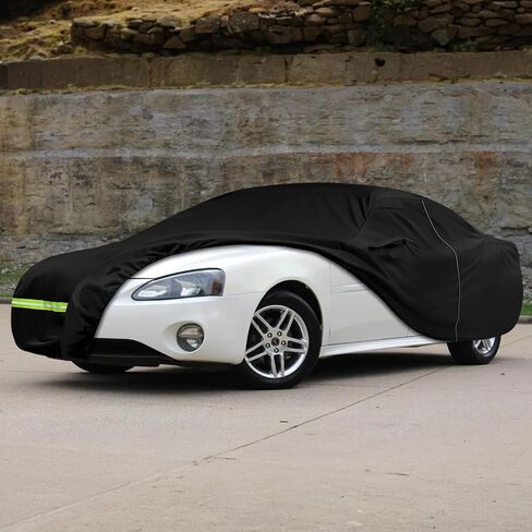 Car Cover Compatible with 1978-2008 Pontiac Grand Prix/Prix GTP, Custom Fit 300D Oxford with Cotton All Weather Full Car Cover in Saudi Arabia