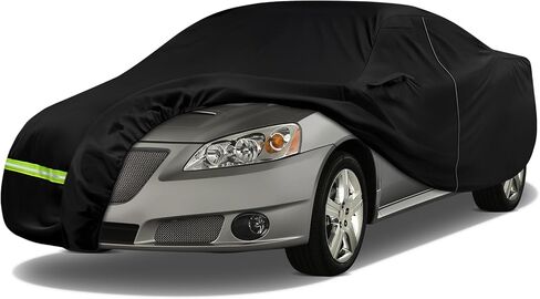 Car Cover Compatible with 1978-2008 Pontiac Grand Prix/Prix GTP, Custom Fit 300D Oxford with Cotton All Weather Full Car Cover in Kuwait