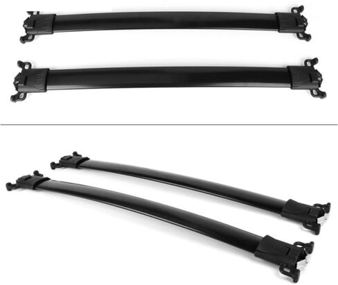 for Chevy for Equinox 2010-2017,for GMC for Terrain 2010-2017 Style Bars Roof Rack Carrier Black Aluminum Mounting Hardware Top,Left Right CVEQN10-OE GM19202488 in Saudi Arabia