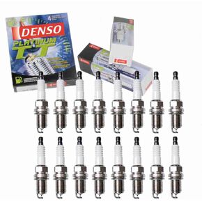 16 pc DENSO Platinum TT Spark Plugs compatible with Mercedes-Benz ML500 5.0L V8 2002-2007