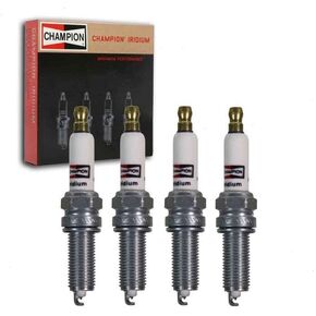 4 pc Champion Iridium Spark Plugs compatible with Hyundai Sonata 2015-2018