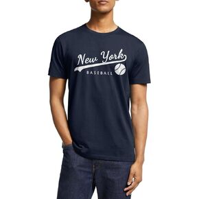 Mens City Crew Neck Shirts Baseball Short Sleeve T-Shirt Apparel Gifts