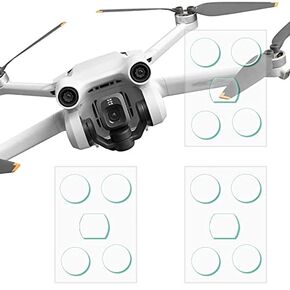 Lens Sensor Protector for DJI Mini 3 Pro- Drone, 0.3mm 9H Hardness Tempered Glass Lens Sensor Accessory Anti-Scrach Anti-Fingerprint Anti-Bubble [3 Pack]