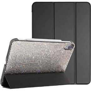 Bling Rhinestone Case Compatible with iPad Mini 6th Generation 2021/ iPad Mini 8.3 Inch - High Quality Hand Glued Diamond,Glitter Sparkle Fashion Luxury Shiny Crystal Shell for women girls