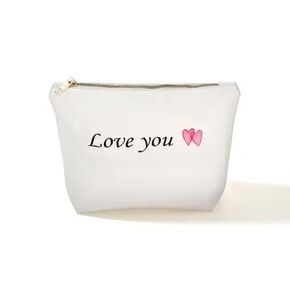 Travel makeup bags Makeup Bags For Women Toiletry Bags Love you Girlfriends Makeup Pouch Perfect Gifts For Women's Holiday