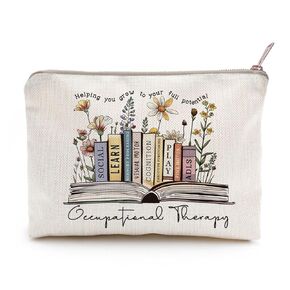 Occupational Therapy Makeup Case, OT Makeup Bag, Special Education Gift, Occupational Therapy Thank You Gift, Occupational Therapist Gift, Healthcare Worker, Teacher Appreciation Gift