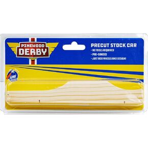 Official Pinewood Derby Car Kit - Precut Stock Car