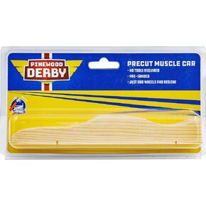 Official Pinewood Derby Car Kit - Precut Muscle Car