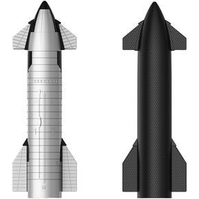 SpaceX Starship Rocket Truck Model Metal Model NASA Gifts - Dragon Spacecraft Heavy Falcon Rocket Toy Desktop Ornament, Aerospace Collectible Ideal Gift for Kids Adult Space Lover