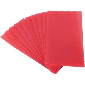 Carving Wax,10pcs Jewelry Carving Engraving Model Red Wax Oral Dental Wax Mould Tool Set