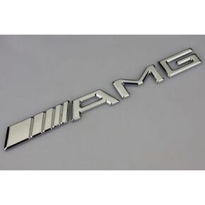 AMG مرسيدس بنز شارة شعار مائي جذع درابزين ملصق شعار كروم الولايات المتحدة الأمريكية جديد! in Kuwait