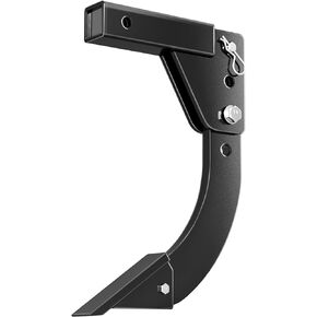 Hitch Mounted Trencher Fits 3 Point Hitch, Heavy Duty Subsoiler, Hitch Lawn Ripper for ATV/UTV Tractor, Updated Adjustable 16" Trenching Shank Plow, Thicken Trench Digger with 2pcs Replaceable Teeth