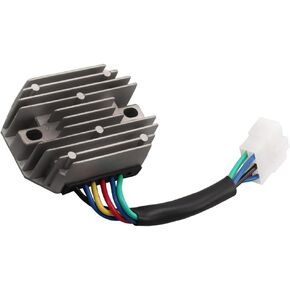 Voltage Regulator Rectifier Fits For Kubota Grasshopper Kokusan Denki Yanmar ZD18 ZD21 ZD25 718D 721D 1822D 721G RTV500 185530 RS5101 15351-64600 15351-64601 15351-64603 15531-64601 19267-64600