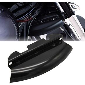 Black Lower Triple Tree Wind Deflector Compatible with for Touring Electra Glides Road Glides Road Kings Street Glides FLH/T FLHX 2014-2023
