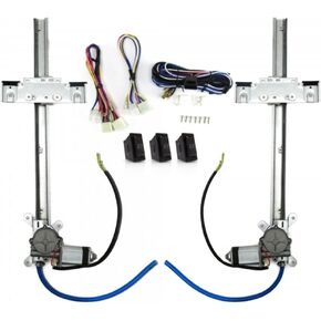 AutoLoc Power Accessories 9849 Flat Power Window Kit with 3 Switches