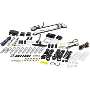 Autoloc Power Accessories 9846 2 Door Universal Power Window Kit with 3 Illuminated Switches