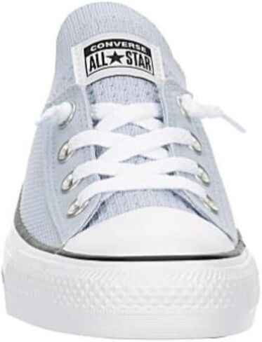 Converse Unisex Chuck Taylor All Star Shoreline Knit Sneaker - Lace up Closure Style - Light Blue White in Saudi Arabia