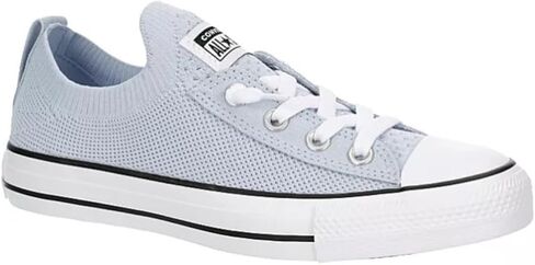 Converse Unisex Chuck Taylor All Star Shoreline Knit Sneaker - Lace up Closure Style - Light Blue White in Saudi Arabia