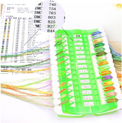 30 Positions Floss Organizer (Green) in Saudi Arabia