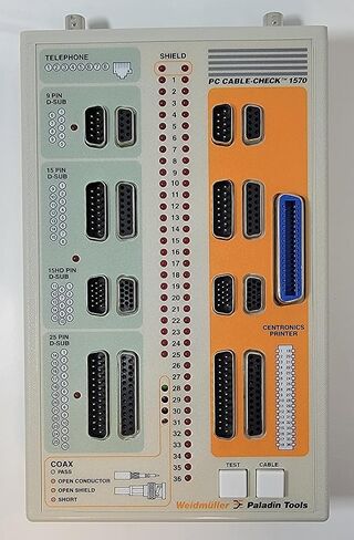 جهاز اختبار فحص كابل الكمبيوتر الشخصي Paladin 1570 (مع USB) (متجدد) in Kuwait