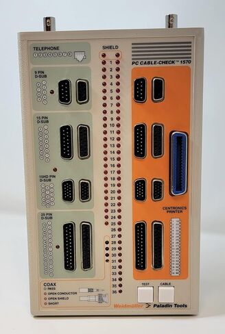 جهاز اختبار فحص كابل الكمبيوتر الشخصي Paladin 1570 (مع USB) (متجدد) in Kuwait