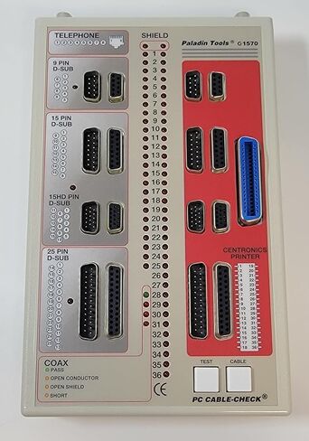 جهاز اختبار فحص كابل الكمبيوتر الشخصي Paladin 1570 (مع USB) (متجدد) in Saudi Arabia