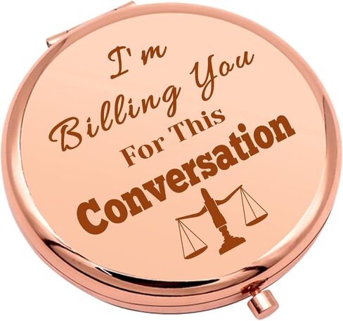 Lawyers Appreciation Gift Travel Makeup Mirror Lawyers Thank You Gifts Future Lawyer Gift Law Judge Student Graduation Gifts for Female Folding Makeup Mirror Law Student Gifts Birthday Gift in Saudi Arabia