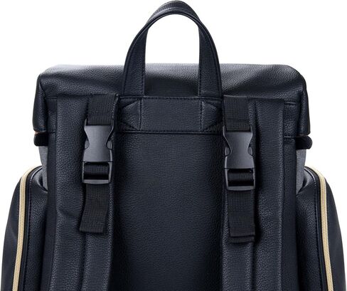 Baby Brezza Gio Laptop Diaper Bag Backpack - Secure Storage for Your Laptop or Tablet - 9 Pockets to Store All Your Accessories - Insulated Bottle Pocket, Black in Kuwait