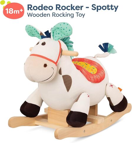 B. toys- Whale Rocker - Echo- Whale Rocking Toy – Wooden Ride-On – Classic Toys for Toddlers, Kids – 18 Months + in Saudi Arabia