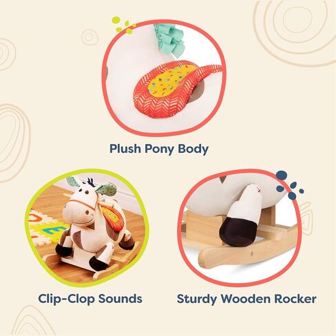 B. toys- Whale Rocker - Echo- Whale Rocking Toy – Wooden Ride-On – Classic Toys for Toddlers, Kids – 18 Months + in Saudi Arabia