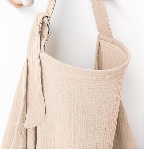MairMore 100% Muslin Cotton Nursing Cover with Arch Neckline for Women | Large & Breathable Nursing Apron, Multi-Use Breastfeeding & Stroller Cover, Full Privacy for Mom & Baby (Ivory rainbow) in Saudi Arabia