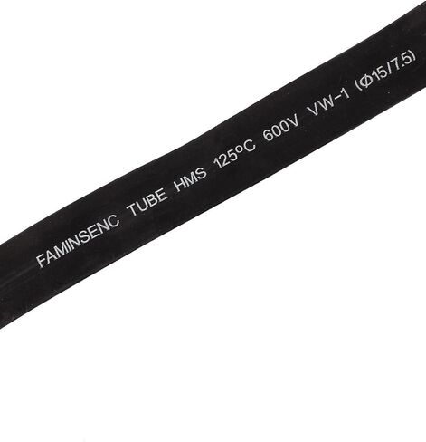uxcell 600V 12:1 Polyolefin Heat Shrink Tubing Shrinkable Tube 5mm Dia 9M in Saudi Arabia
