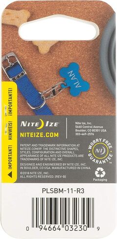 Nite Ize S-Biner TagLock، مشبك حلقة تسلق مزدوج لعلامات الكلاب مع قفل آمن، من الفولاذ المقاوم للصدأ، أسود in Saudi Arabia