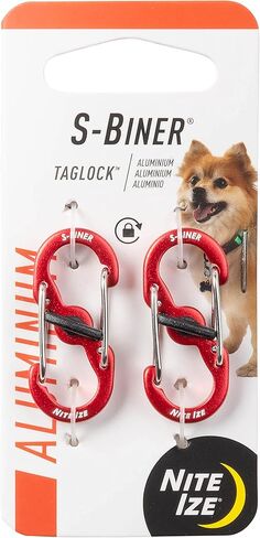 NiteIze PLSBM-11-R3Nite Ize S-Biner TagLock, Double-Gated Carabiner, Stainless Steel in Kuwait