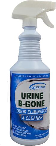 البول-ب-ذهب | مزيل رائحة إنزيم البول الاحترافي | القضاء تماما على البقع والروائح | تحتوي كل زجاجة على أكثر من 50 مليار إنزيم | تركيبة مركزة | فعال على الغسيل (عبوة من قطعتين) in Kuwait