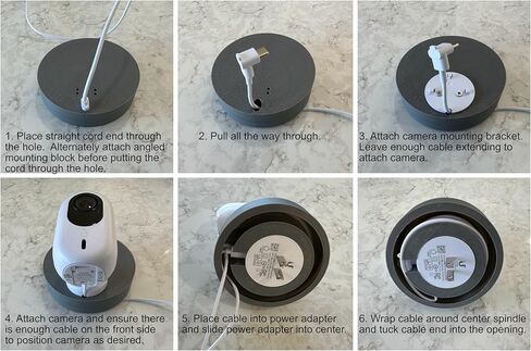 Ubiquiti UniFi G4 Instant Electical Outlet Camera Mount w/Angled Adapter (Grey) in Saudi Arabia