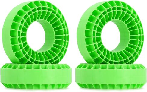 INJORA Silicone Rubber Insert Foam Fit for 118-122mm 4.75" OD 1.9" Wheel Tires(Green) in Saudi Arabia