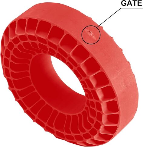 INJORA حشوة من مطاط السيليكون تناسب إطارات العجلات 118-122 مم 4.75 بوصة OD 1.9 بوصة (أخضر) in Kuwait